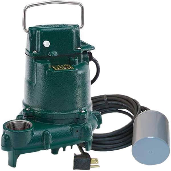 1/3 HP Cast Iron Submersible Sump Pump with Tether Float T923