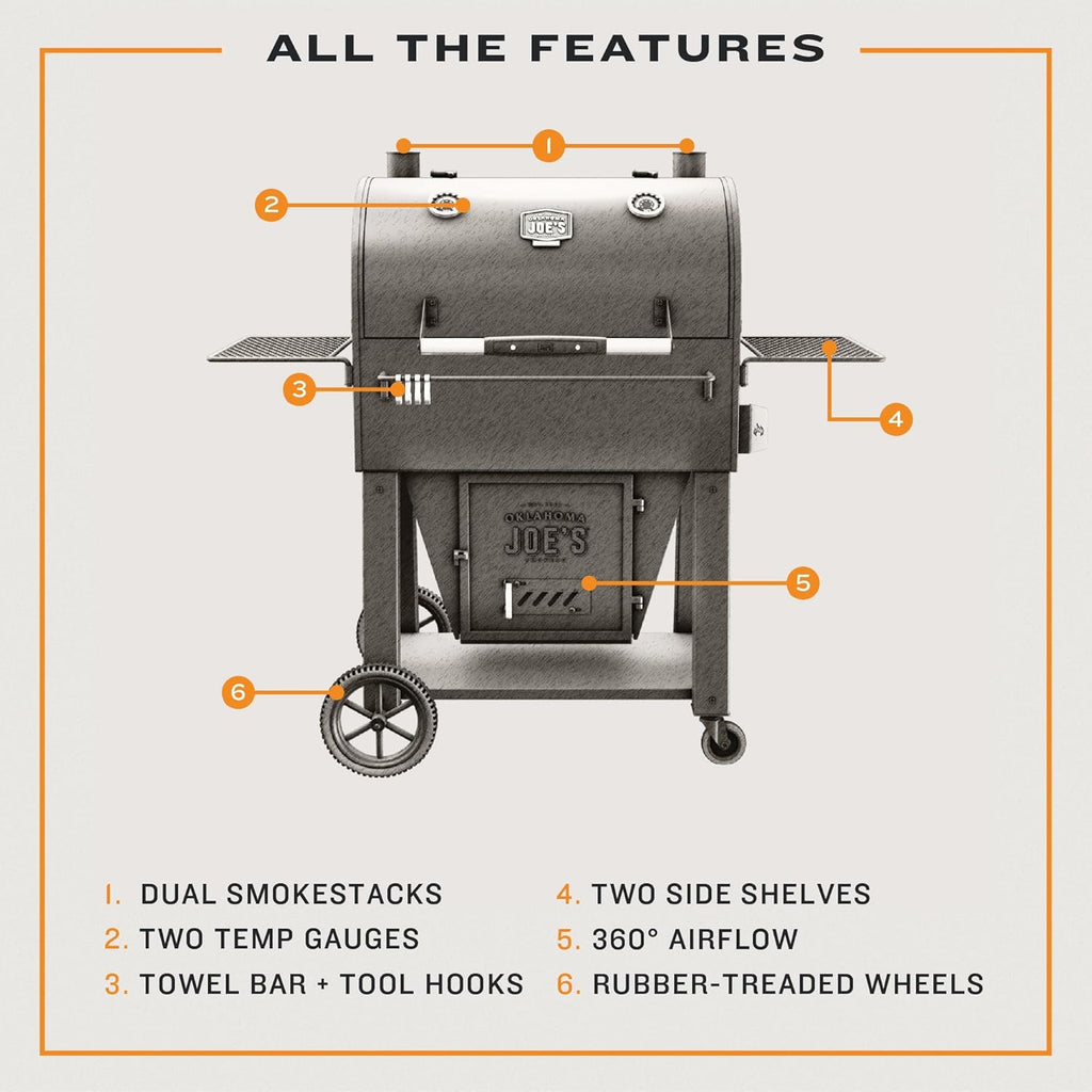 Black Steel Smoker C1699