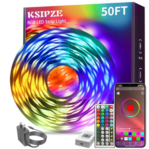 100ft RGB Music Sync Color Changing Led Strip Lights C141467