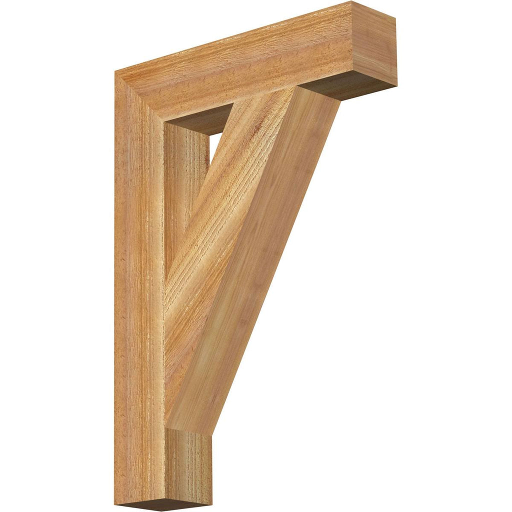 Western Red Cedar Traditional Block Bracket W513