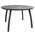 Round Table in Volcanic Black I8873