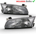 Chrome Replacement Headlights for Toyota Camry Pair W722423