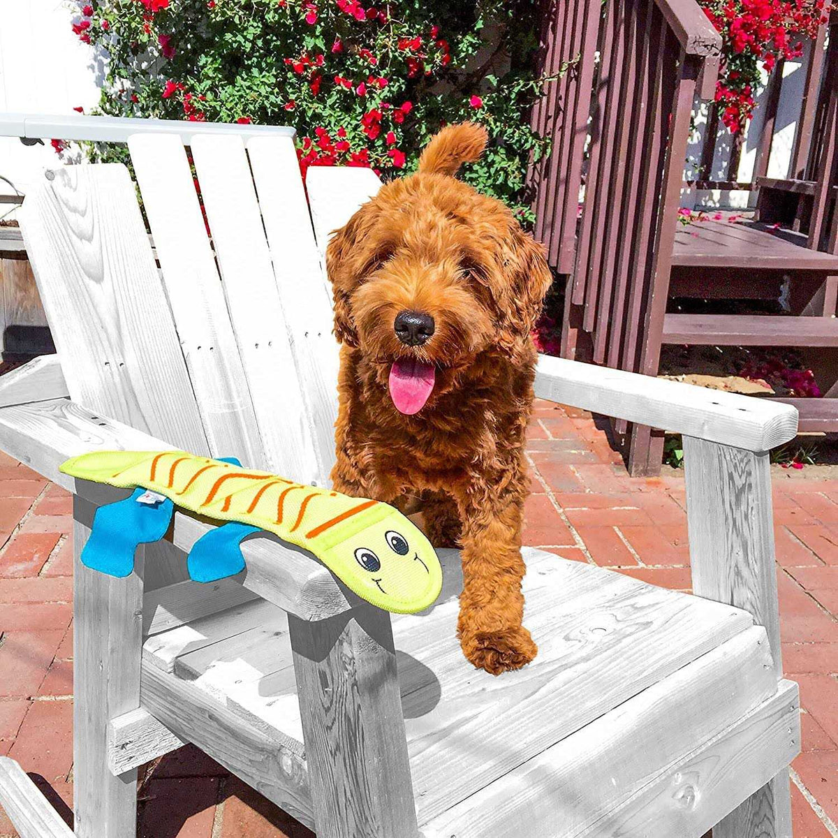 Fire Biterz Dog Toy Lizard Q7564