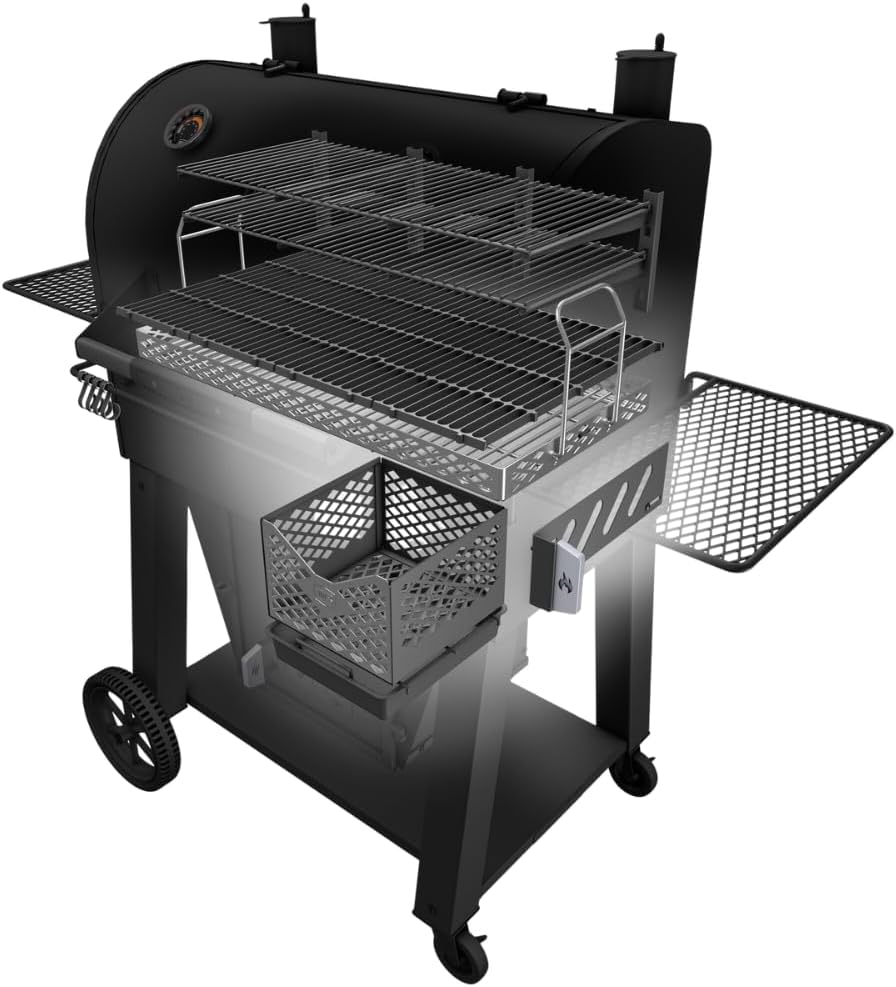 Black Steel Smoker C1699