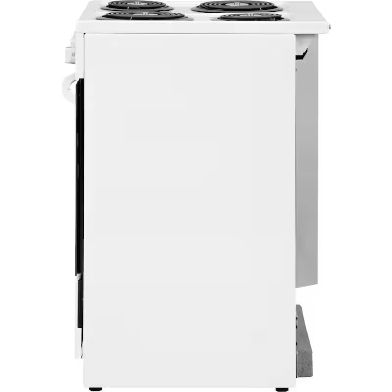 24 in. 1.9 cu. ft. Freestanding Electric Range in White A73227