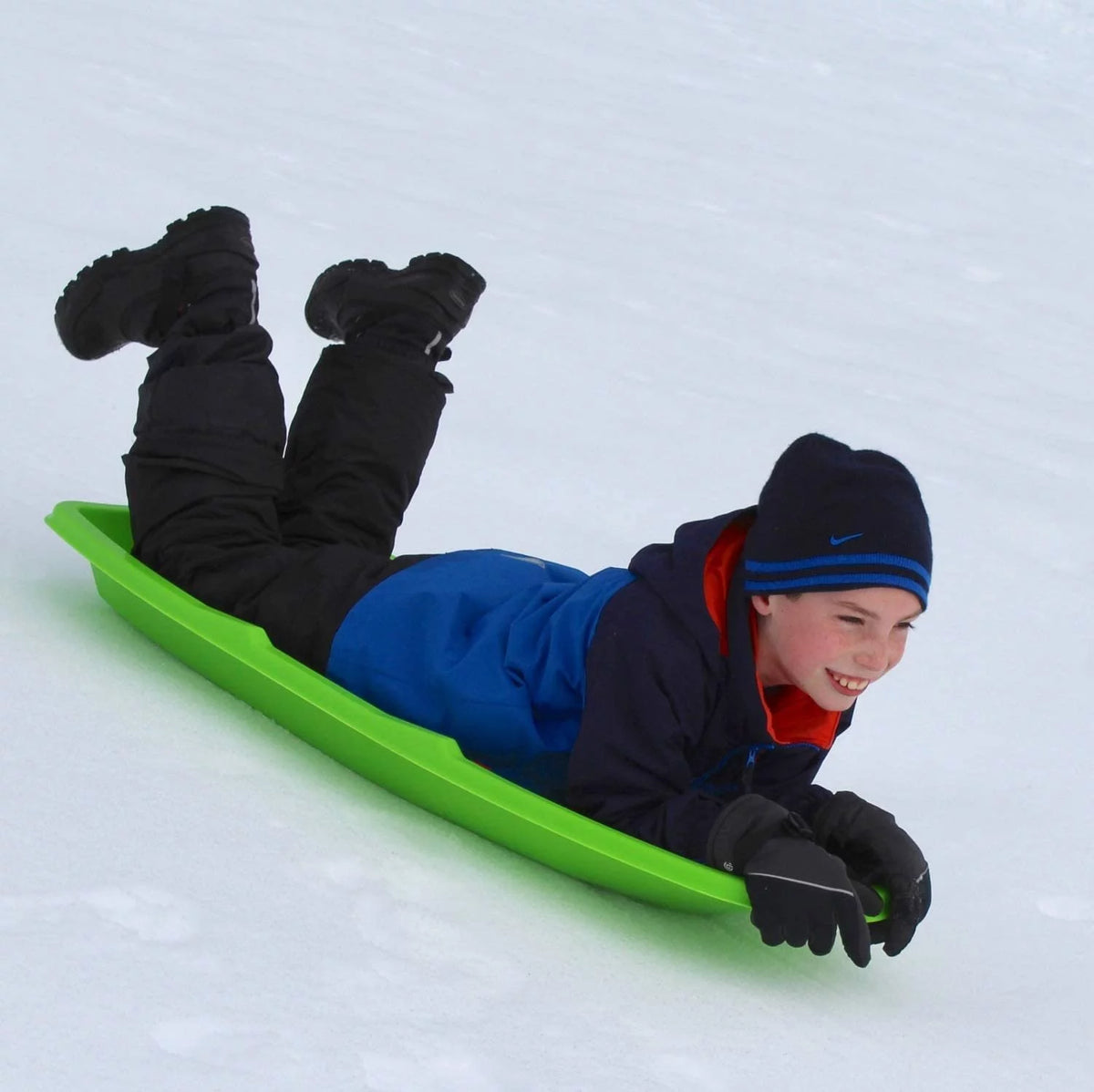 3-Pack Snow Sleds Blue Green Orange G865