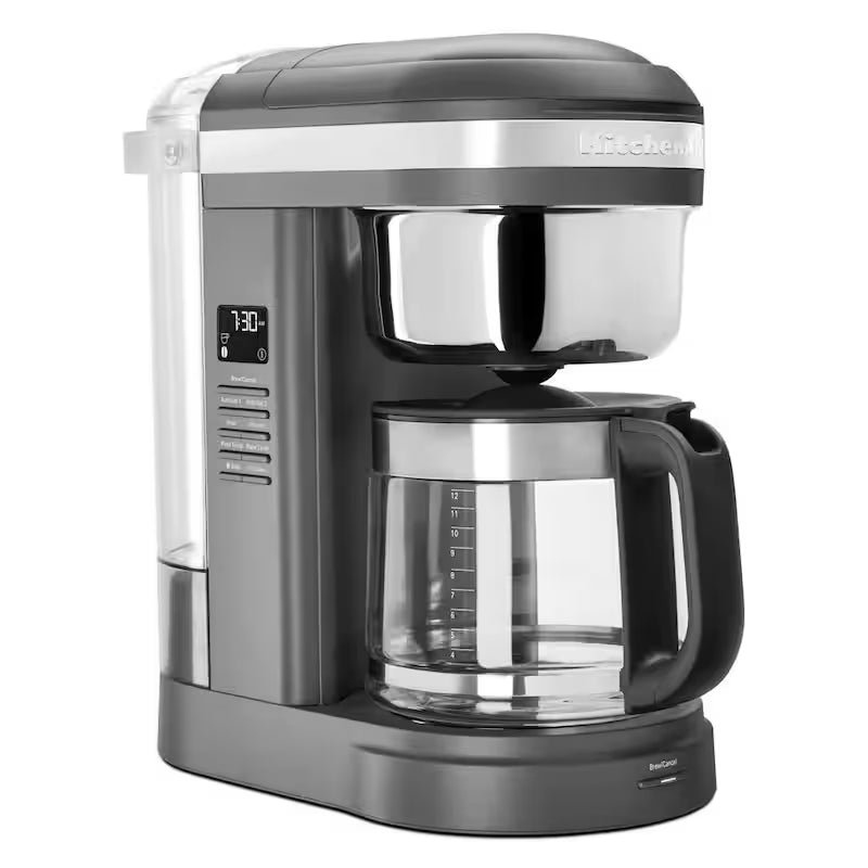 Grey 12-Cup Drip Coffee Maker E430