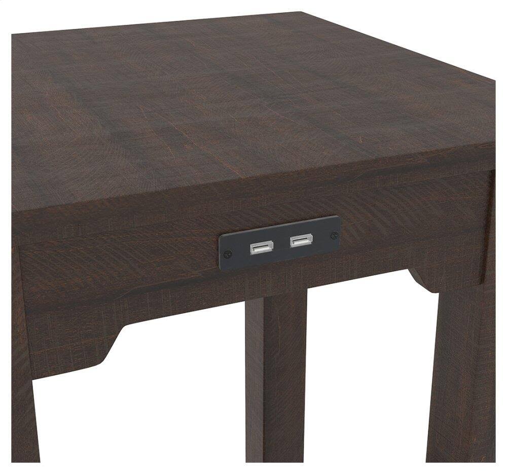 Warm Brown End Table O146226