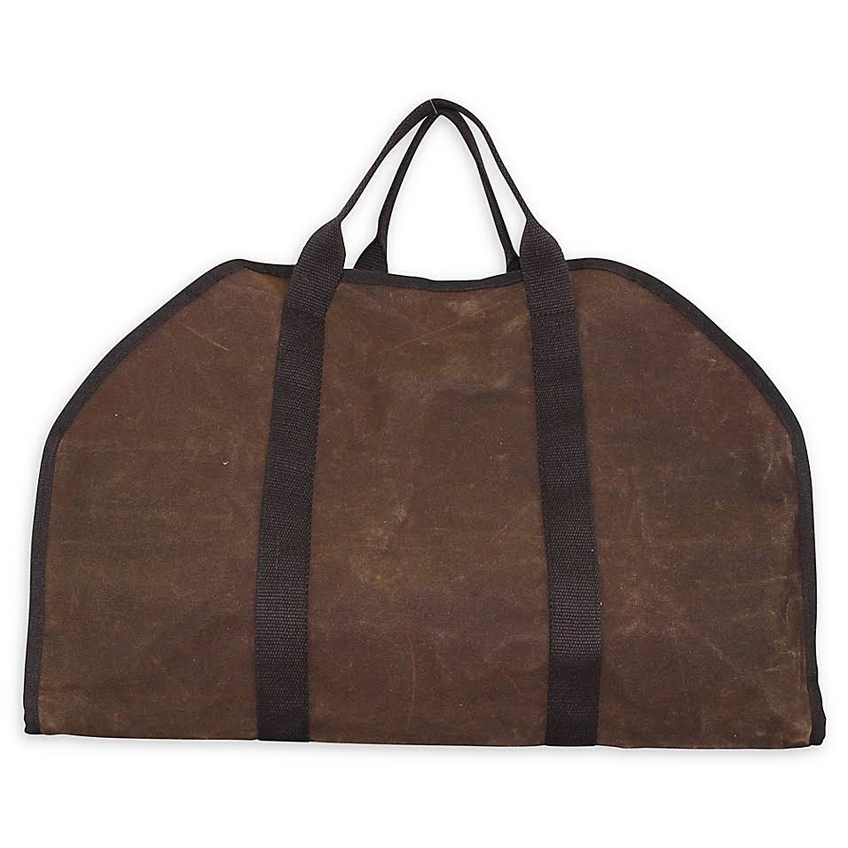 Waxed Canvas Log Carrier H907