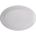 Melamine Oval Platter Set of 24 White F81047