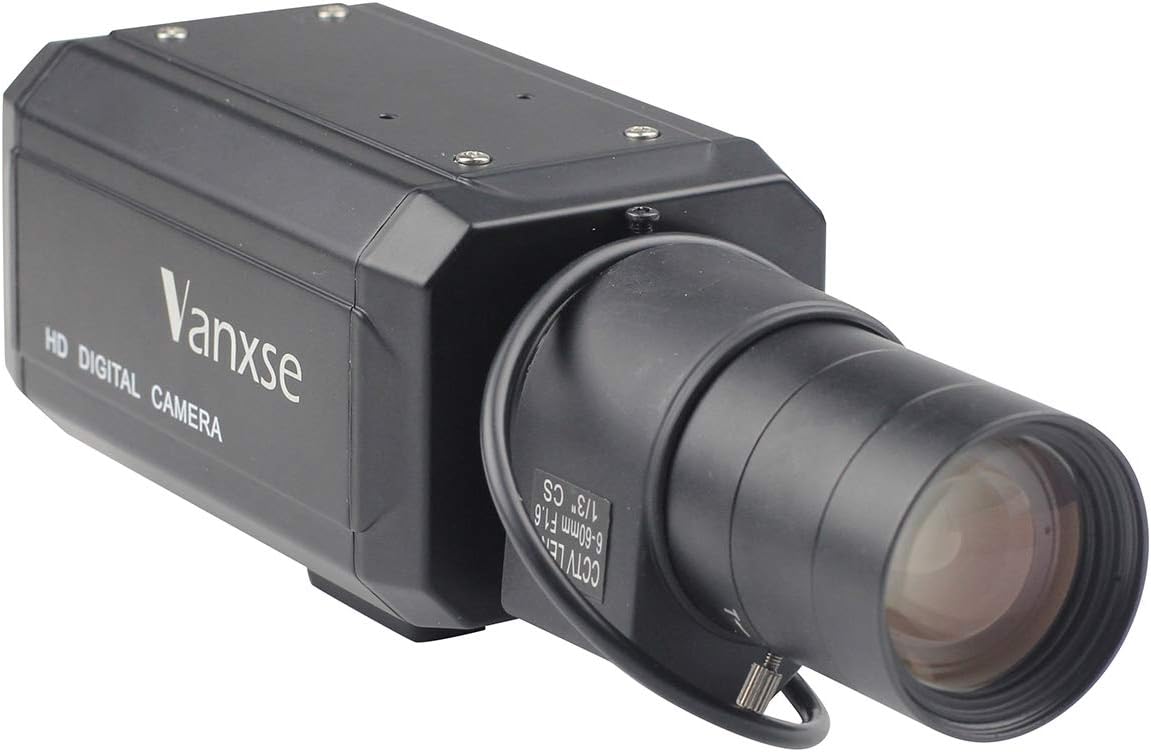 CCTV 1/3 CCD HD 960H Auto Iris 1000tvl 6-60mm Varifocal Lens Bullet Camera E28865