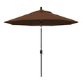 9 ft. Aluminum Market Umbrella Push Tilt U651526