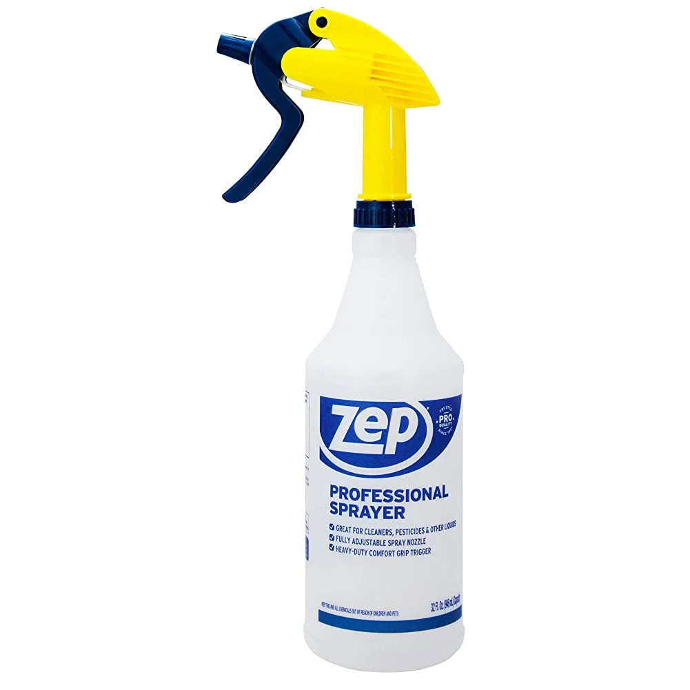 Mold and Mildew Stain Remover 1 Gal (Case of 4) with Bleach Resistant Sprayer Bottles (Case of 12) P64518