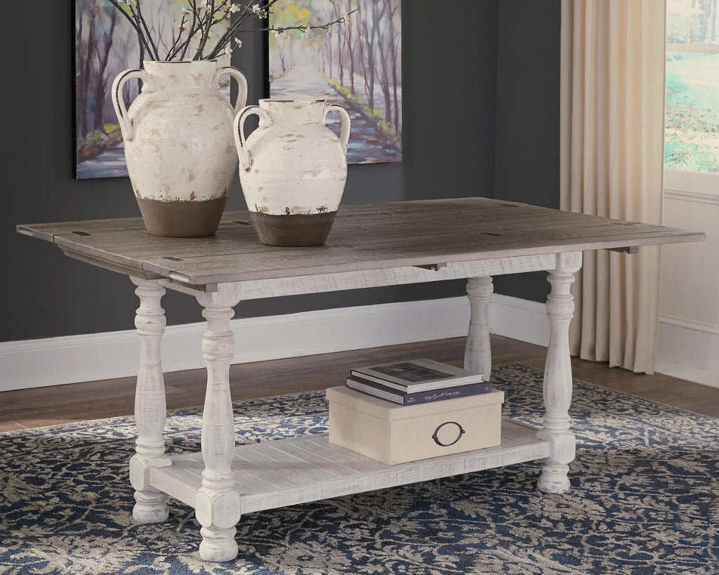 Gray/White Sofa Console Table U720