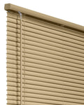 Cordless 1-Inch Vinyl Mini Blinds Cappuccino E36167