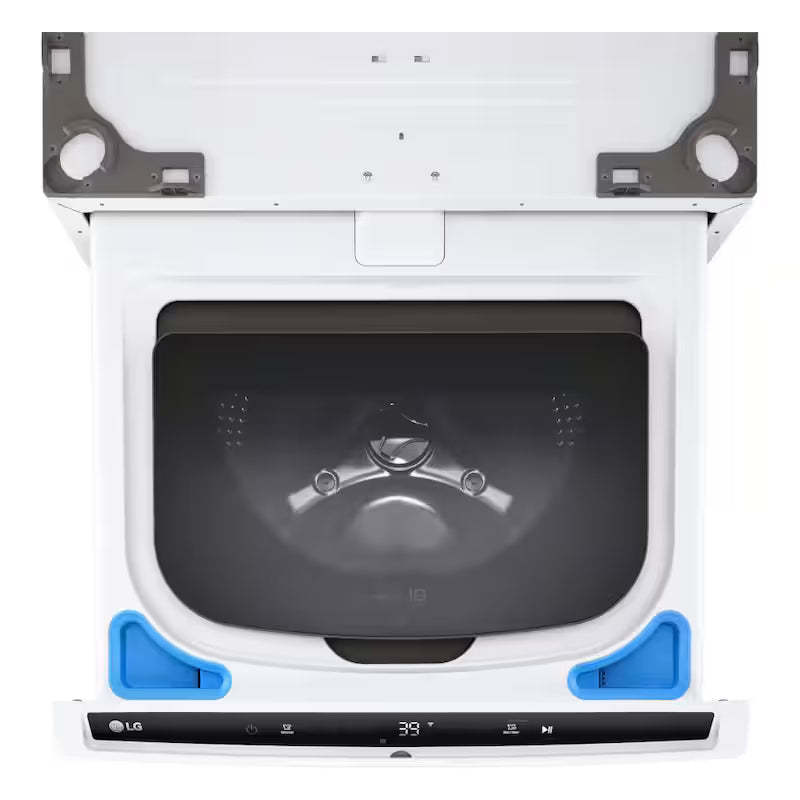 Laundry Pedestal Washer with Slim DD Motor in White C2053