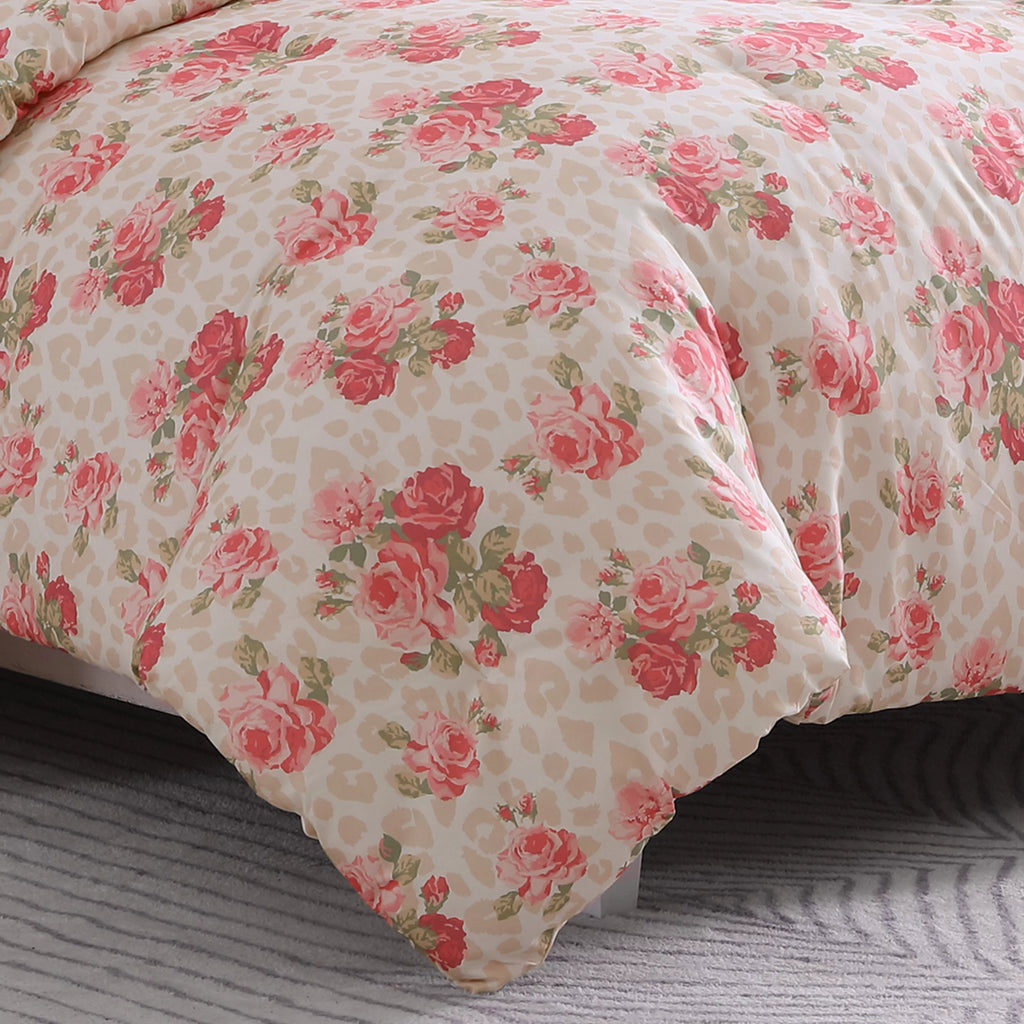 Pink Twin Comforter Set J128