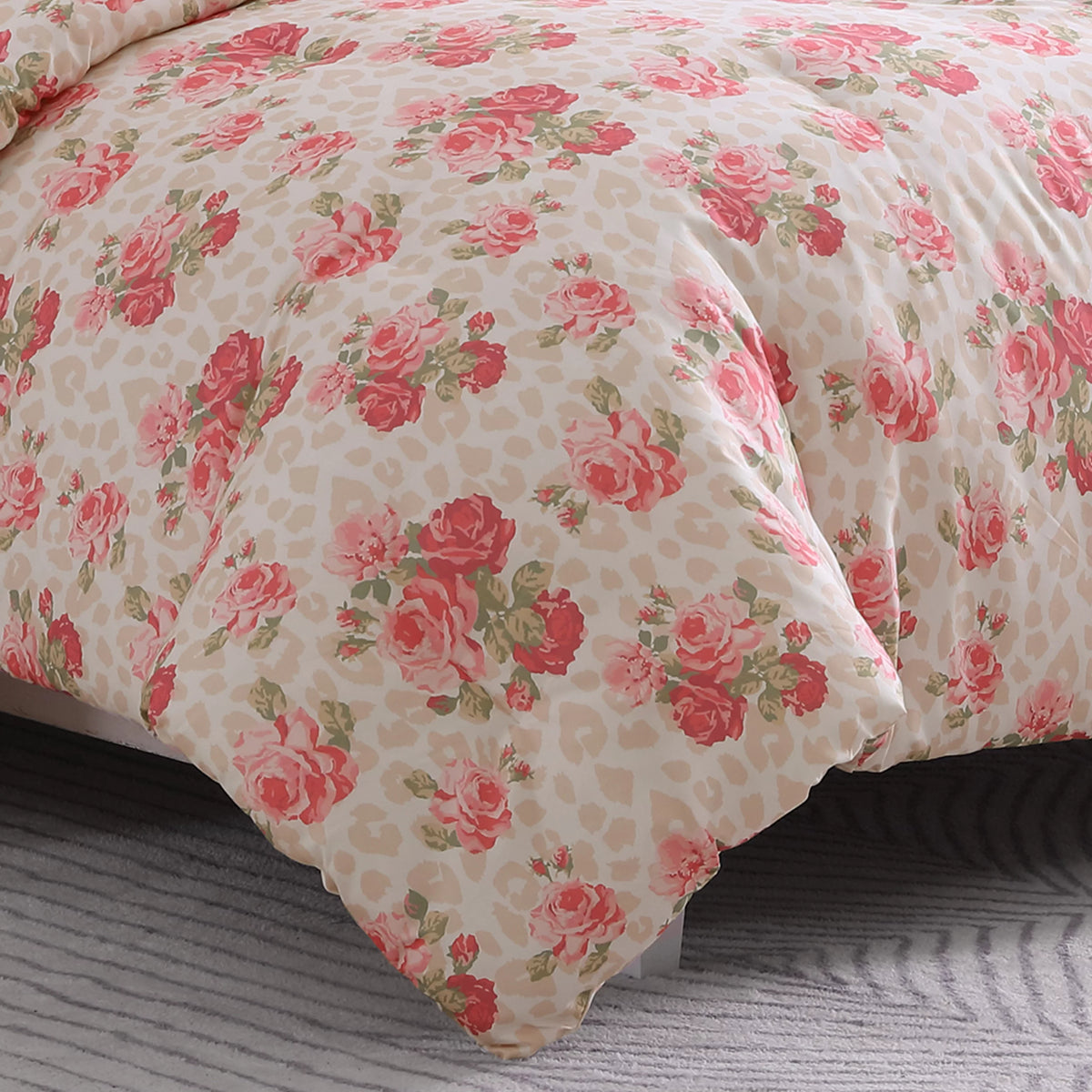 Pink Twin Comforter Set J128