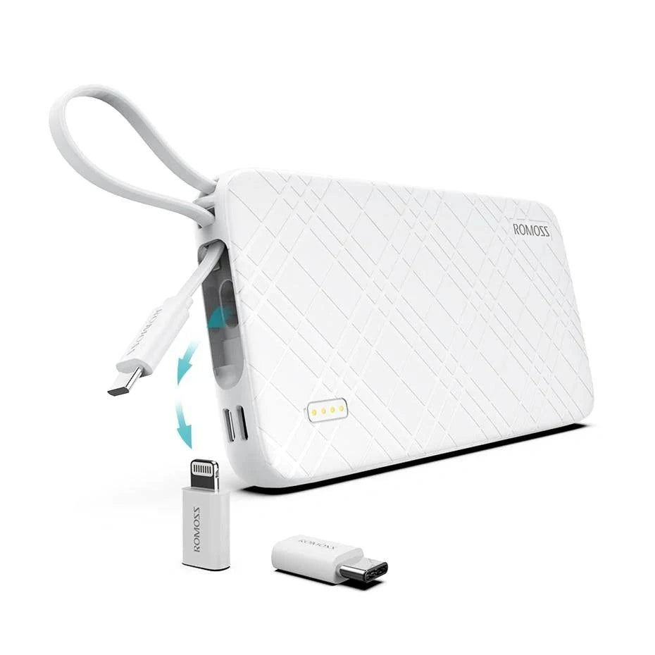 10000mAh Power Bank with Built-in Micro USB Cable Q35465