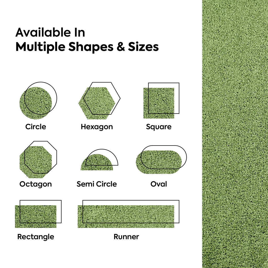 Lime Green 12' x 20' Area Rug K953499