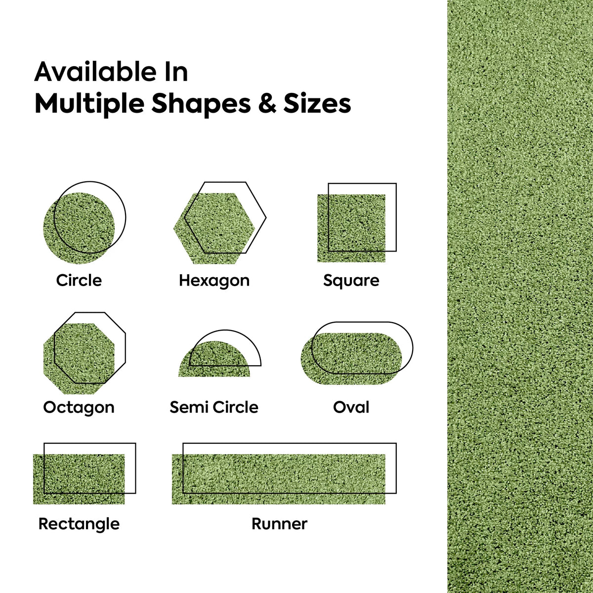 Lime Green 12' x 20' Area Rug K953499