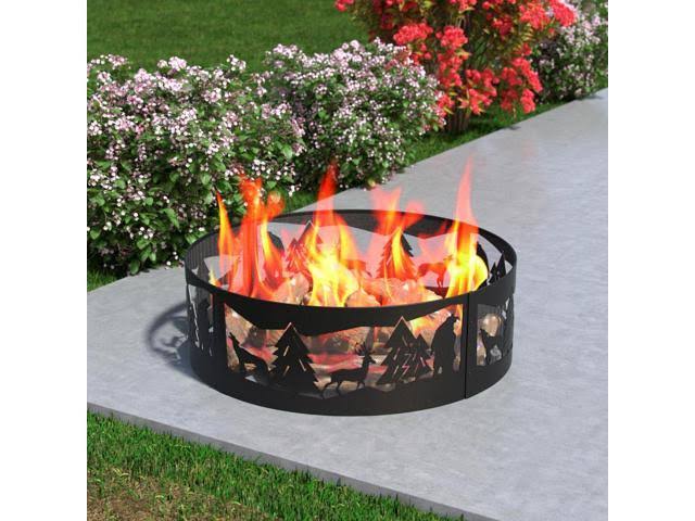 Heavy Duty Campfire Fire Pit Ring D98783