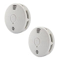 White Smoke Detector and Carbon Monoxide Detector Combo with 10-Year Battery K9468
