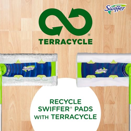 2-in-1 Dry + Wet Floor Mopping Kit with Sweeper, 8 Dry Cloths, 2 Wet Cloths R785553