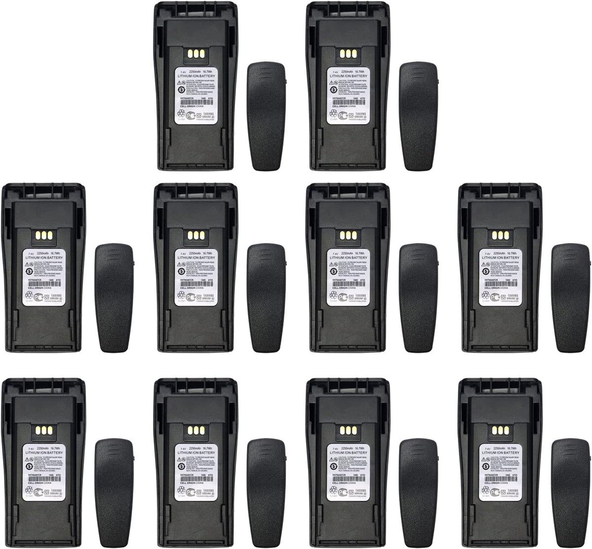 7.4v Replacement Battery with Belt Clip Z9360