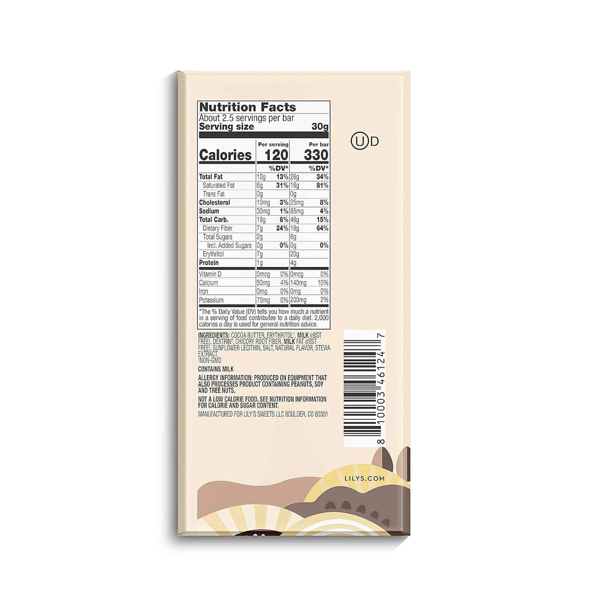 White Chocolate Style Bar Variety Pack 2.8 Ounce 6 Pack E127270