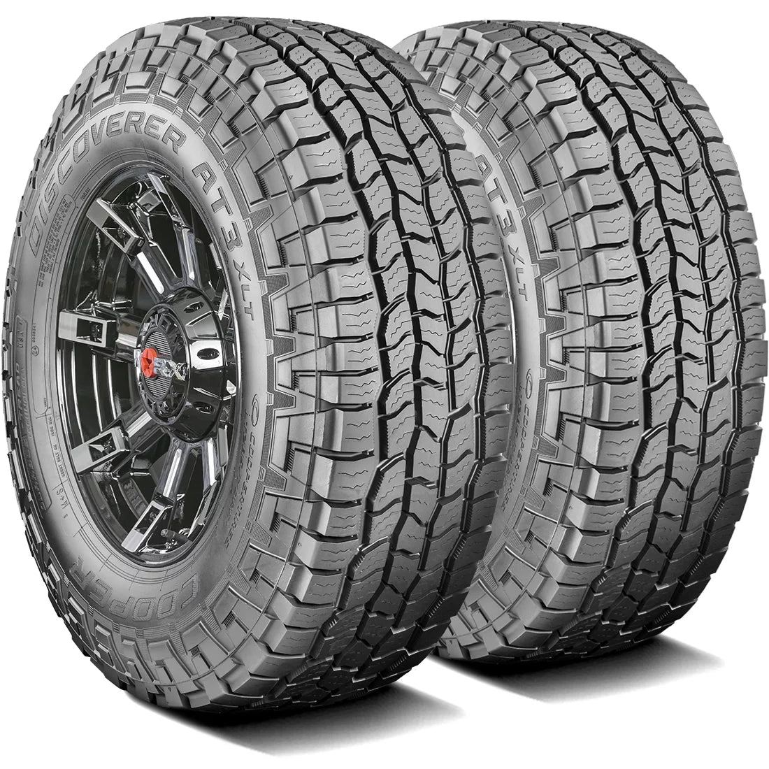 Pair of 2 Cooper Discoverer AT3 XLT LT 285/65R20 Load E 10 Ply All Terrain Tires I189