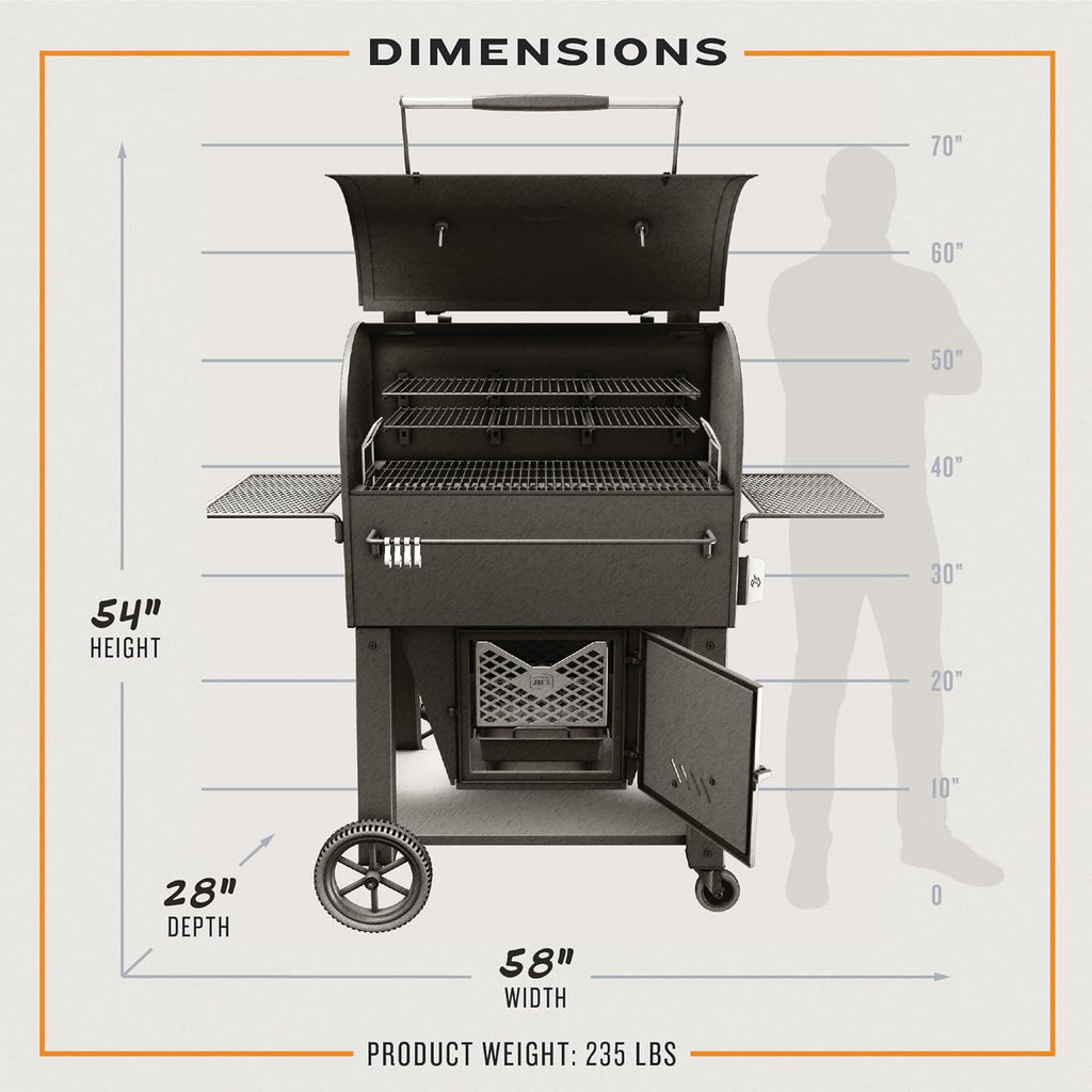 Black Steel Smoker C1699
