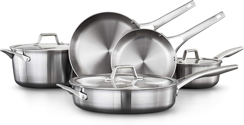 Stainless Steel 8-Piece Cookware Set S60422