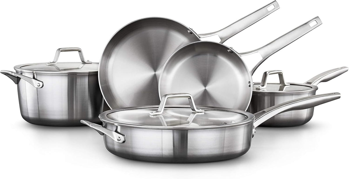 Stainless Steel 8-Piece Cookware Set S60422
