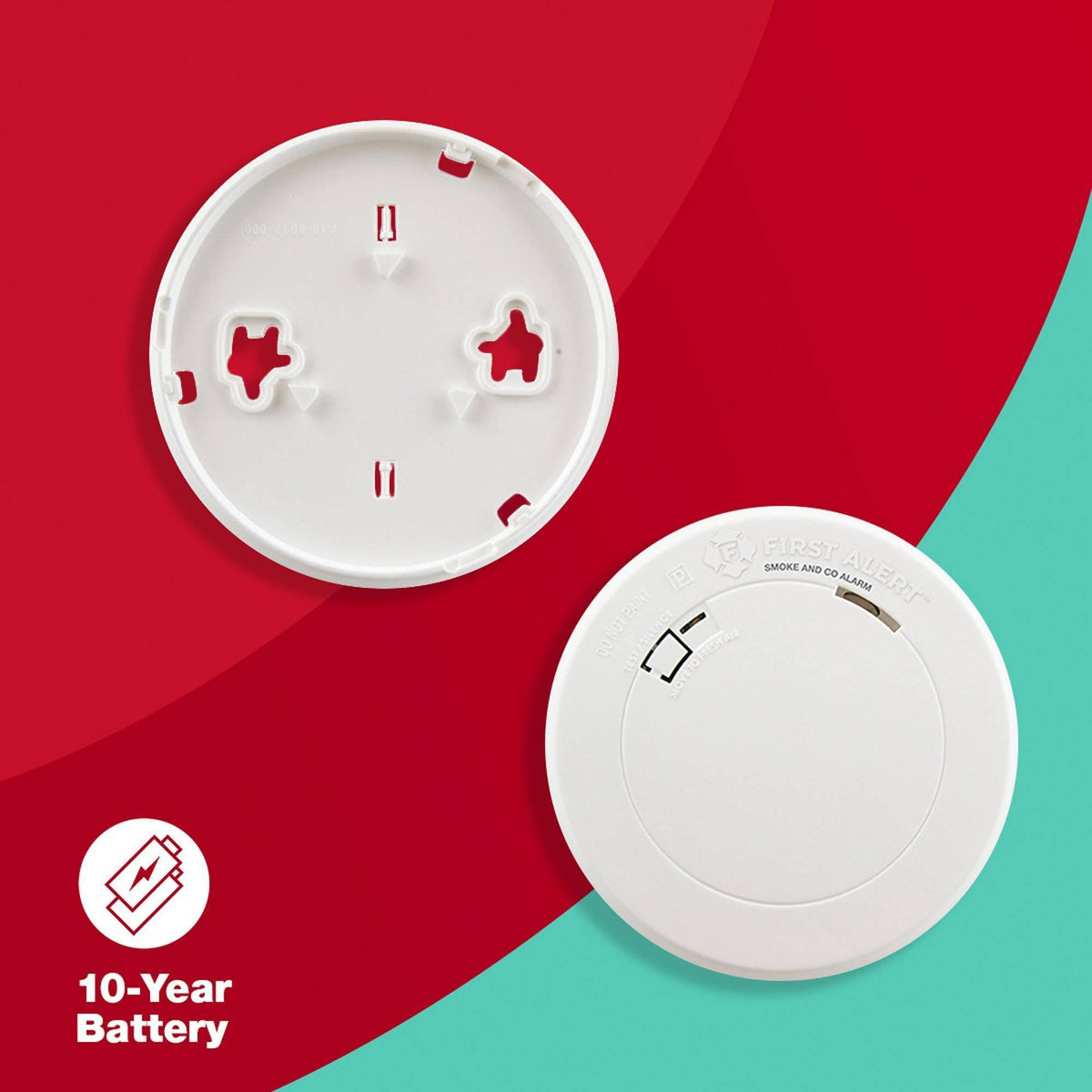 Talking Photoelectric Smoke and Carbon Monoxide Alarm U82098