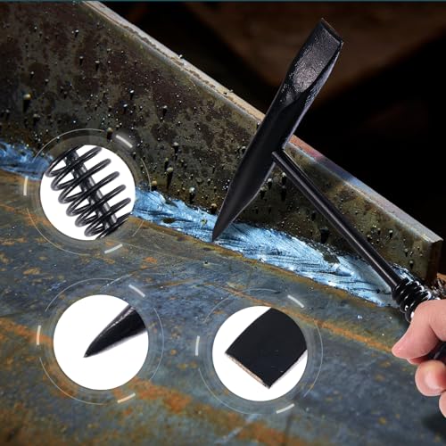 Handheld Welding Machine, 110V 120A Portable ARC Welder with Auto Darkening Welding Goggles and Welding Chipping Hammer I3005