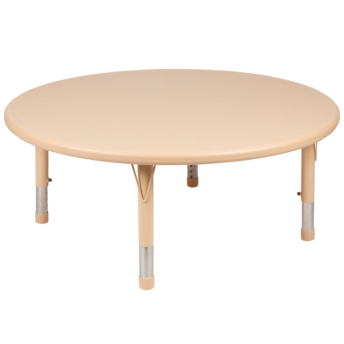 45 inch Round Plastic Height Adjustable Activity Table Y952