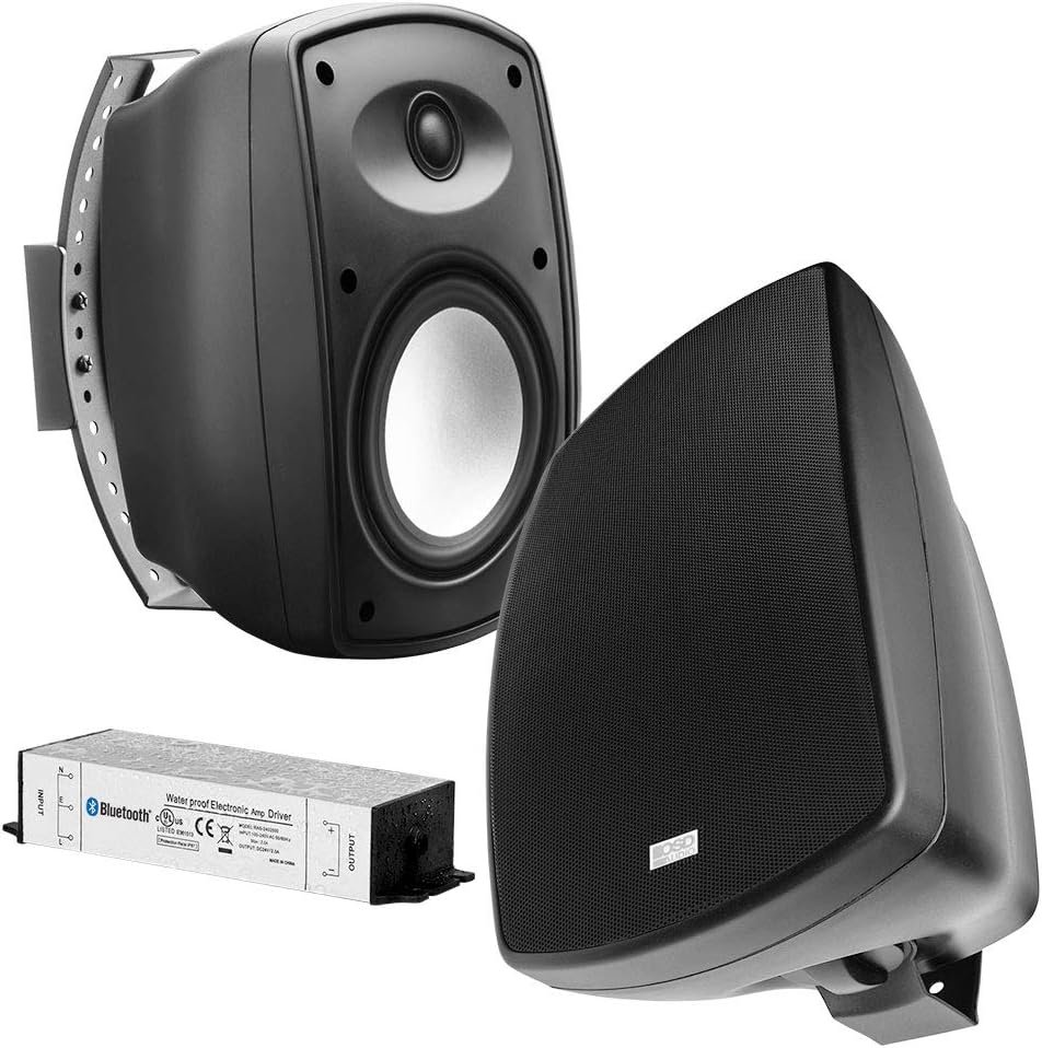 8 Wireless Bluetooth Outdoor Rock Speaker Sandstone Brown Pair IP67 R387898