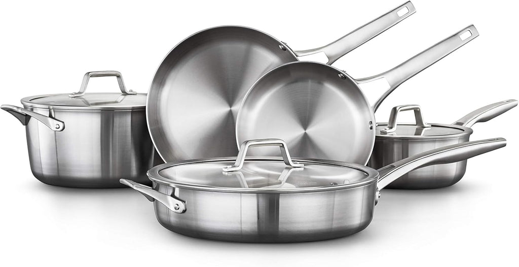 Stainless Steel 8-Piece Cookware Set S60422