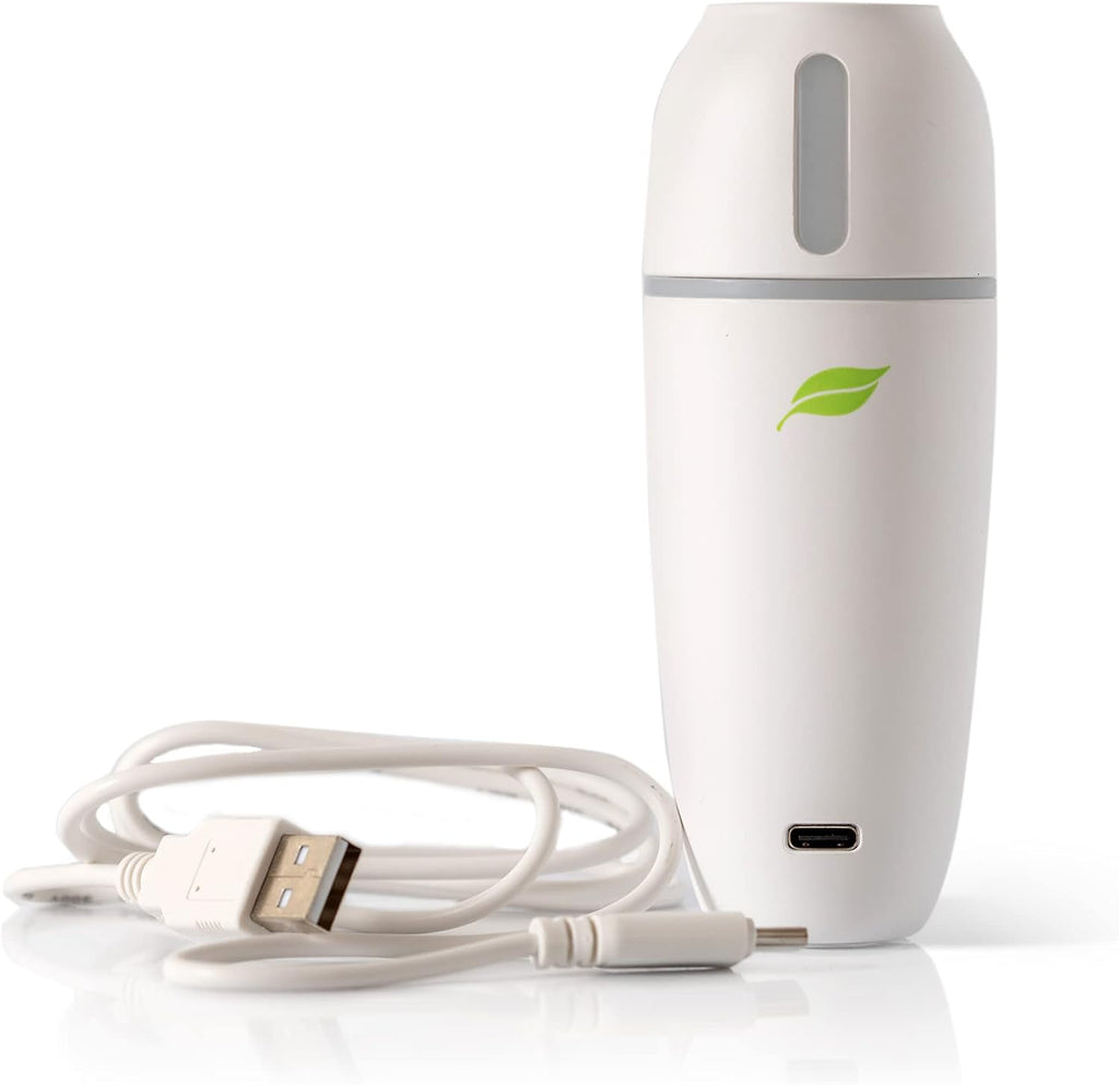 Mini Portable Diffuser for Essential Oils, Rechargeable via USB, Cordless W8392