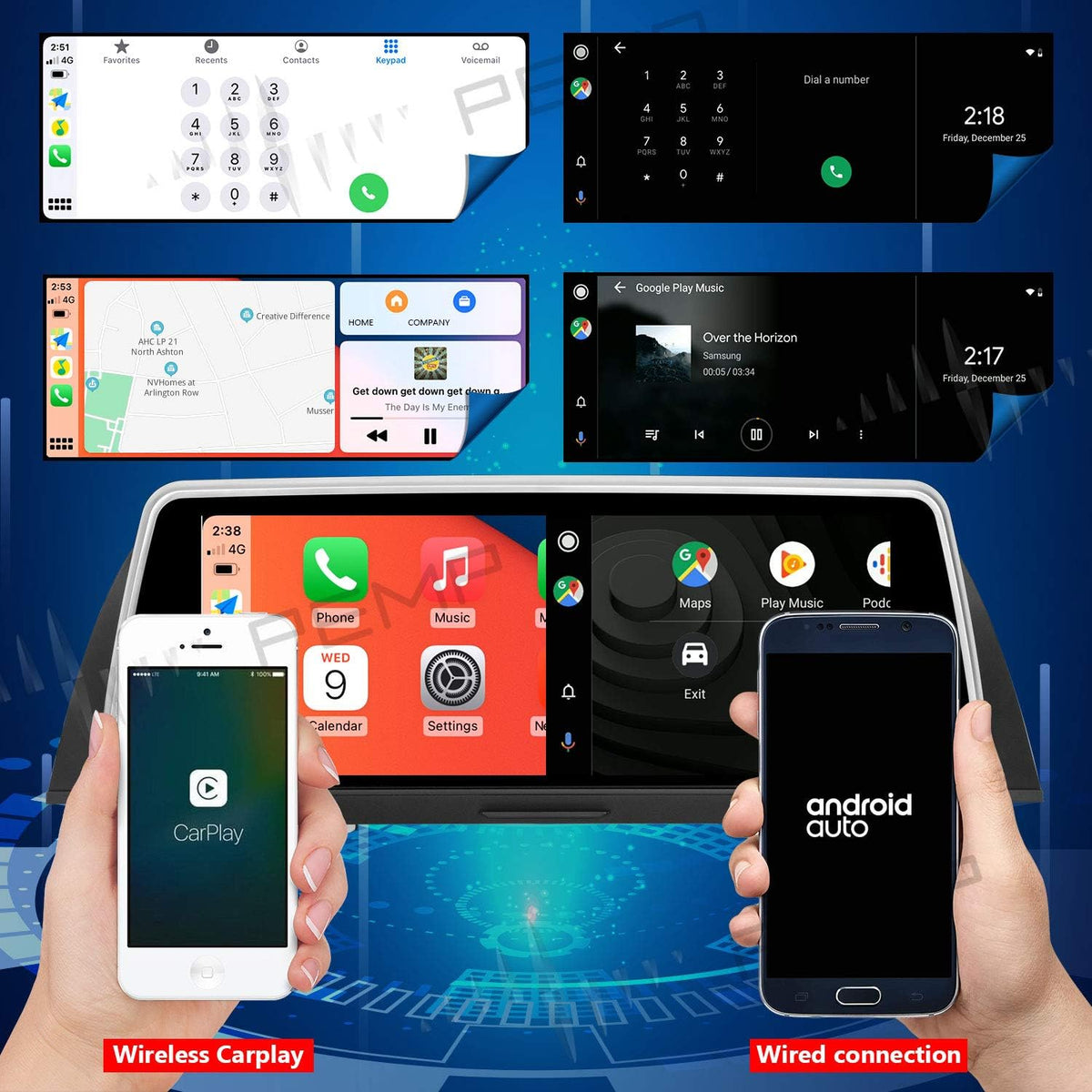 Android 10 10.25 inch IPS Touch Screen Monitor J1997