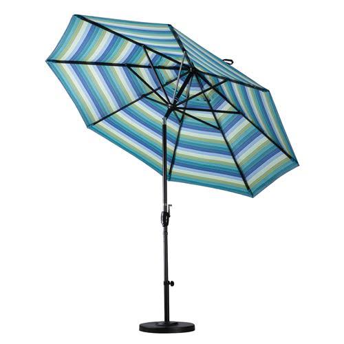 9 ft. Aluminum Market Umbrella Push Tilt U651526