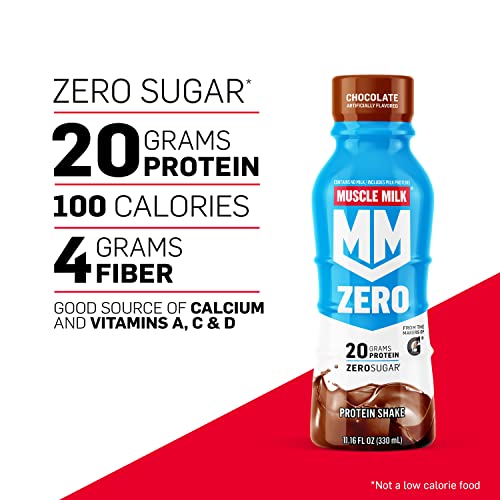 Vanilla Crème Protein Shake, 20g Protein, Zero Sugar, 11.16 Fl Oz (Pack of 12) C860