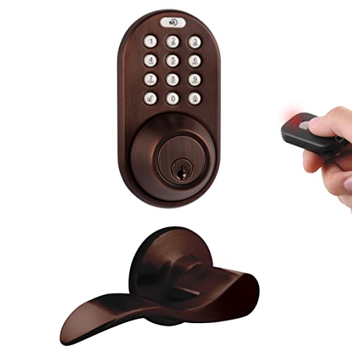 Antique Brass Digital Deadbolt Door Lock with Keyless Entry E620