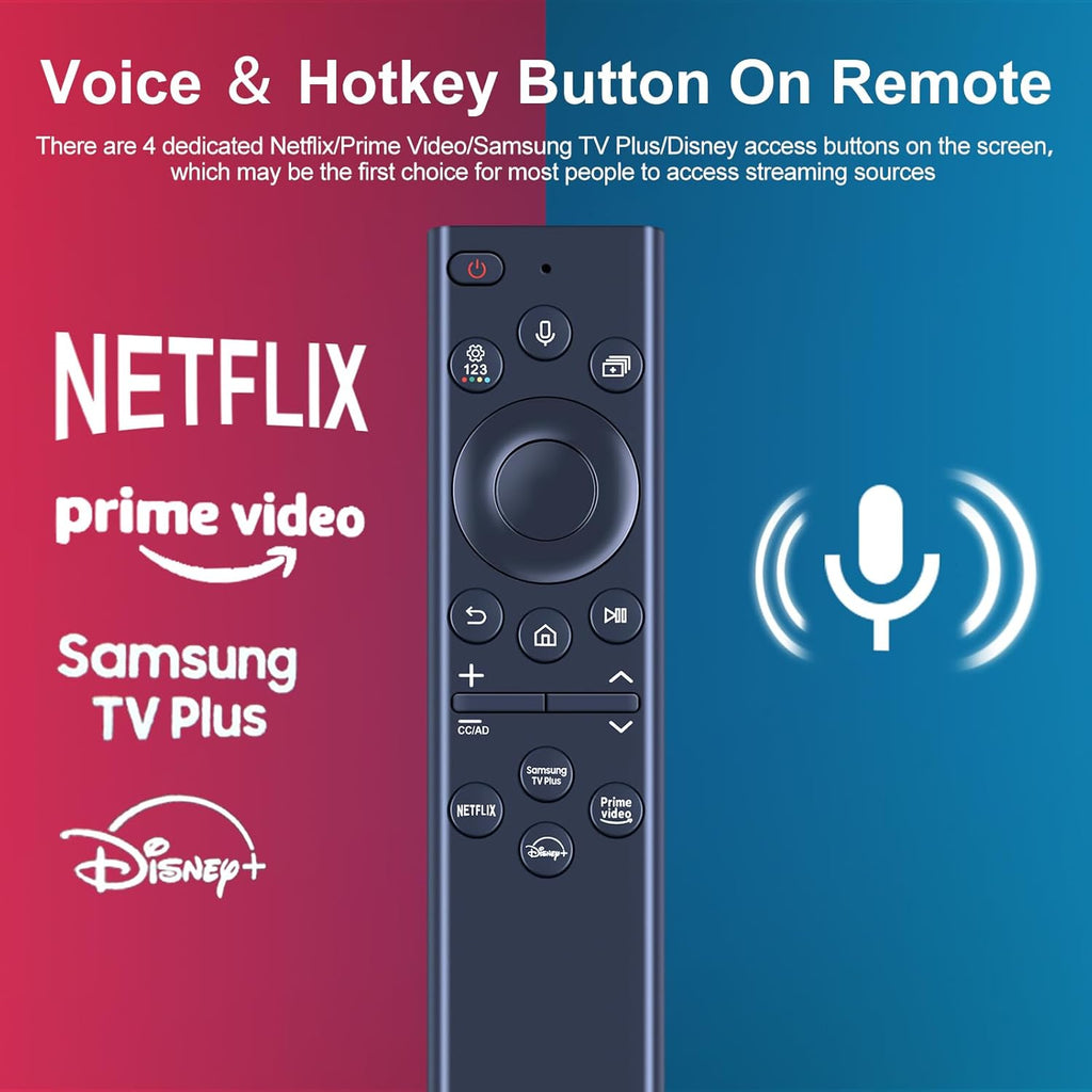 Replacement Voice Remote Control for Samsung Smart TV J45078