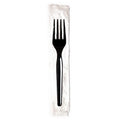 Black Polystyrene Fork K44166