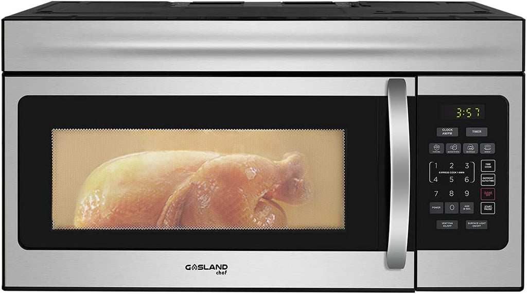 30 Inch Over-the-Range Microwave Oven, 1.6 Cu. Ft., 1000 Watts, Stainless Steel O78215