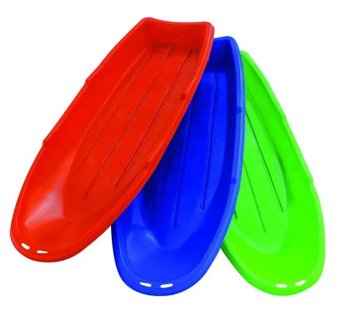 3-Pack Snow Sleds Blue Green Orange G865