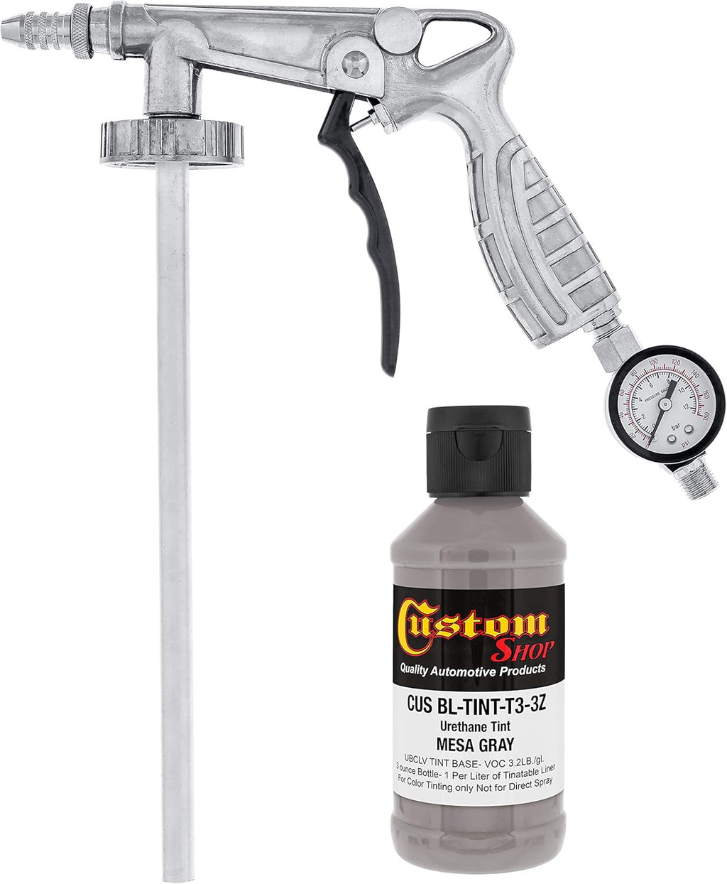 Mesa Gray Urethane Spray-On Truck Bed Liner Kit, 8 Liters O996