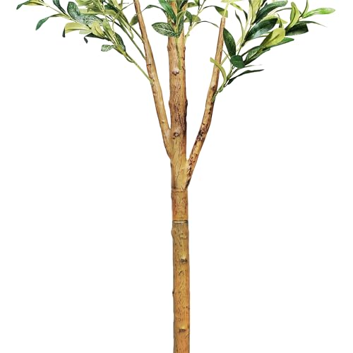 6FT Tall Artificial Olive Tree Faux Silk Potted Plants R865477